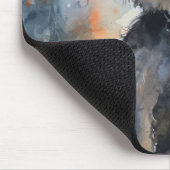 Halloween Chesapeake Bay Terrier mit Pumpkins Mousepad (Ecke)