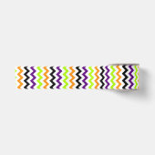 Halloween Chevron 2 Satinband (Vorderseite)