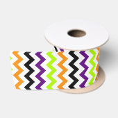 Halloween Chevron 2 Satinband (Spule)