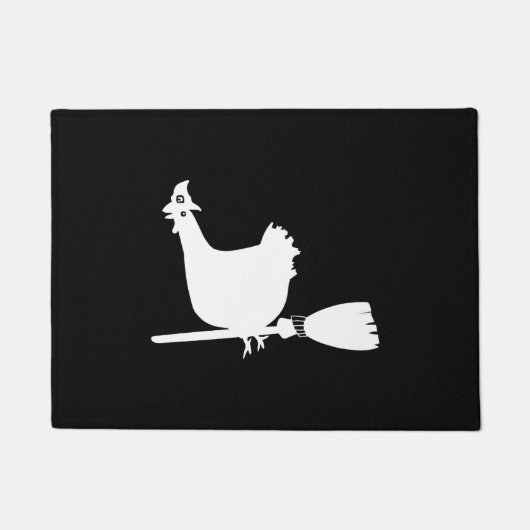 Halloween Chicken Chickens Witziges Geschenk Fußmatte (Vorderseite)