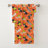 Halloween Chihuahua Bath Towel Set (Insitu)