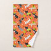 Halloween Chihuahua Bath Towel Set (Handtuch)