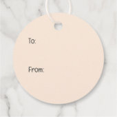 Halloween Chihuahua Dogs Geschenkanhänger (Rückseite)