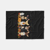 Halloween Chihuahua Ghost Soky Chihuahua Lovers Do Fleecedecke (Vorderseite (Horizontal))