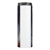 Halloween chihuahua mit Pumpkins Beängstigend Thermosbecher (Rückseite)