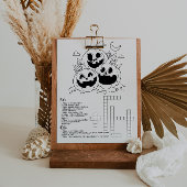 Halloween Children's Activy Worksheet Notizblock