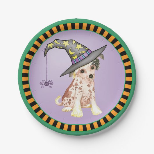 Halloween-Chinesisch-Papierplatte Pappteller (Vorderseite)