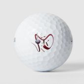 Halloween Chocolate Candy Golfball (Vorderseite)