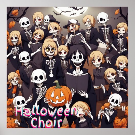 Halloween Choir Poster (Vorne)