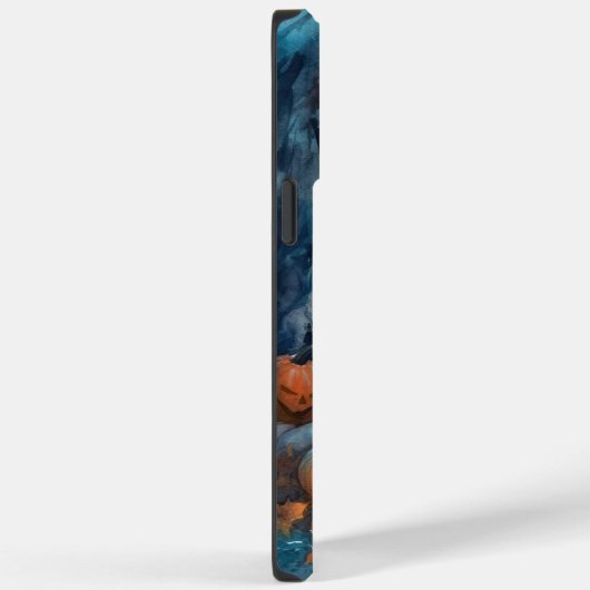 Halloween Chow Chow mit Pumpkins Beängstigend Case-Mate iPhone Hülle (Rückseite / Rechts)