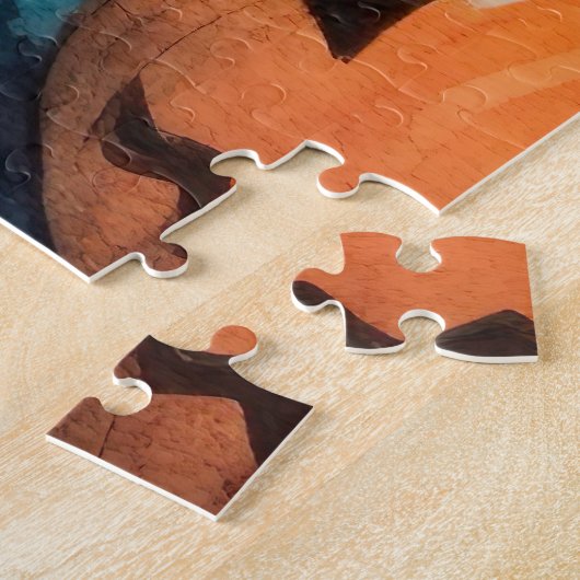 Halloween Chow Chow mit Pumpkins Beängstigend Puzzle (Seite)