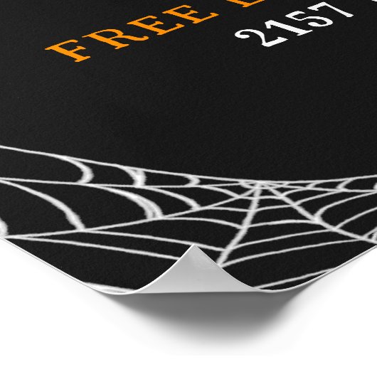 Halloween Church Trunk oder Leckerei Event Poster (Ecke)