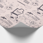 Halloween Clipart Geschenkpapier (Ecke)