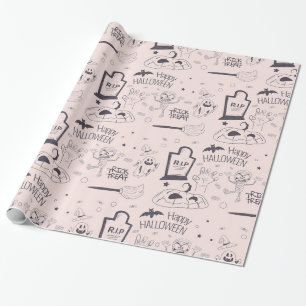 Halloween Clipart Geschenkpapier