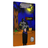 Halloween Clipboard Klemmbrett (Rechts)