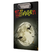 Halloween Clipboard Klemmbrett (Links)