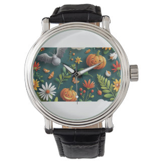 Halloween Clock Armbanduhr