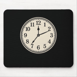 Halloween Clock Costume Funny Diy Easy Halloween C Mousepad