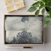 Halloween Cloud Skeleton Decoupage Seidenpapier (Geschenk)