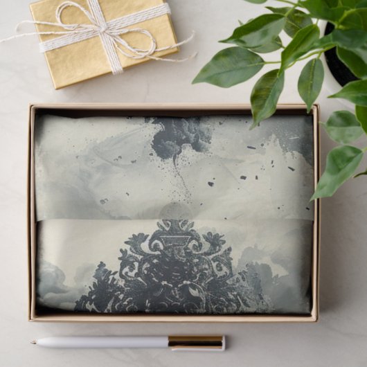 Halloween Cloud Skeleton Decoupage Seidenpapier (Geschenk)