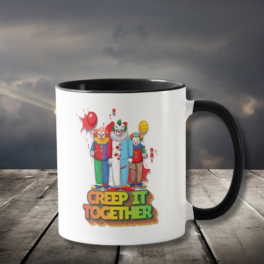 Halloween-Clown 'Creep It Together' Tasse