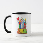 Halloween-Clown 'Creep It Together' Tasse (Links)