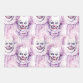Halloween Clown Geschenkpapier Set (Vorderseite 2)