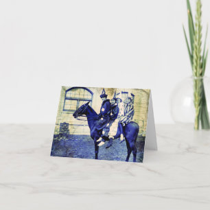 Halloween-Clowns Karte