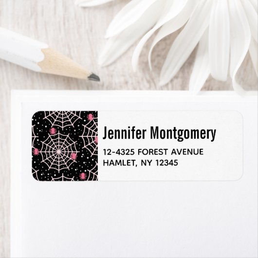 Halloween Cobnets & Spiders Pattern (Insitu)