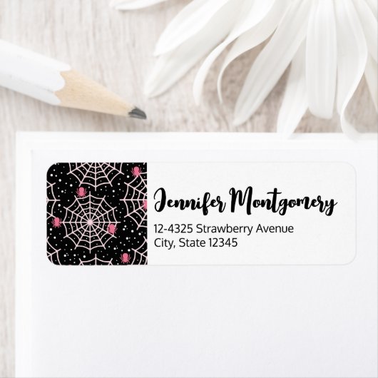 Halloween Cobnets & Spiders Pattern (Insitu)