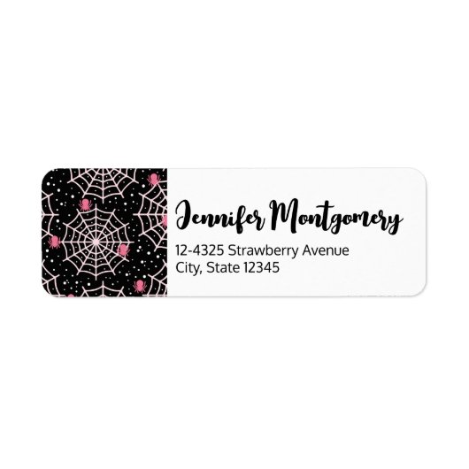 Halloween Cobnets & Spiders Pattern (Vorne)