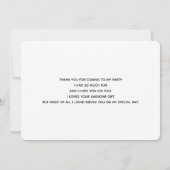 Halloween Cobnets & Spiders Pattern Dankeskarte (Rückseite)