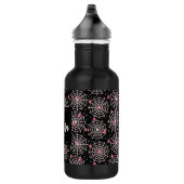 Halloween Cobnets & Spiders Pattern Edelstahlflasche (Rechts)