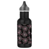Halloween Cobnets & Spiders Pattern Edelstahlflasche (Links)