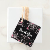 Halloween Cobnets & Spiders Pattern Geschenkanhänger (Beispiel)