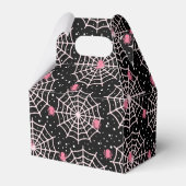 Halloween Cobnets & Spiders Pattern Geschenkschachtel (Rückseite)