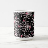Halloween Cobnets & Spiders Pattern Kaffeetasse (Mittel)