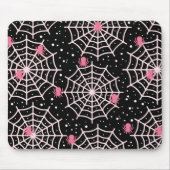 Halloween Cobnets & Spiders Pattern Mousepad (Vorne)