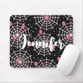 Halloween Cobnets & Spiders Pattern Mousepad (Mit Mouse)