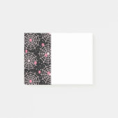 Halloween Cobnets & Spiders Pattern Post-it Klebezettel (Vorderseite)