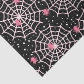 Halloween Cobnets & Spiders Pattern Seidenpapier (Ausschnitt)