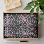 Halloween Cobnets & Spiders Pattern Seidenpapier (Geschenk)