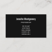 Halloween Cobnets & Spiders Pattern Visitenkarte (Rückseite)