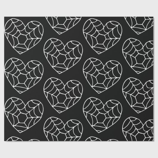 Halloween-cobweb niedlich geschenkpapier (Flach)