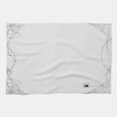 Halloween Cobwebdesign Geschirrtuch (Horizontal)