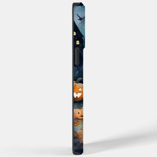 Halloween Cockapoo mit Pumpkins Beängstigend Case-Mate iPhone Hülle (Rückseite / Rechts)