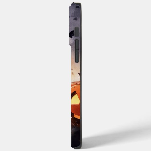 Halloween Cocker Spaniel mit Pumpkins Case-Mate iPhone Hülle (Rückseite / Links)