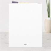 Halloween Cocker Spaniel mit Pumpkins Karte (Rückseite)