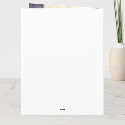 Halloween Cocker Spaniel mit Pumpkins Karte (Rückseite)