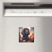 Halloween Cocker Spaniel mit Pumpkins Magnet (In Situ (Geschirrspüler))